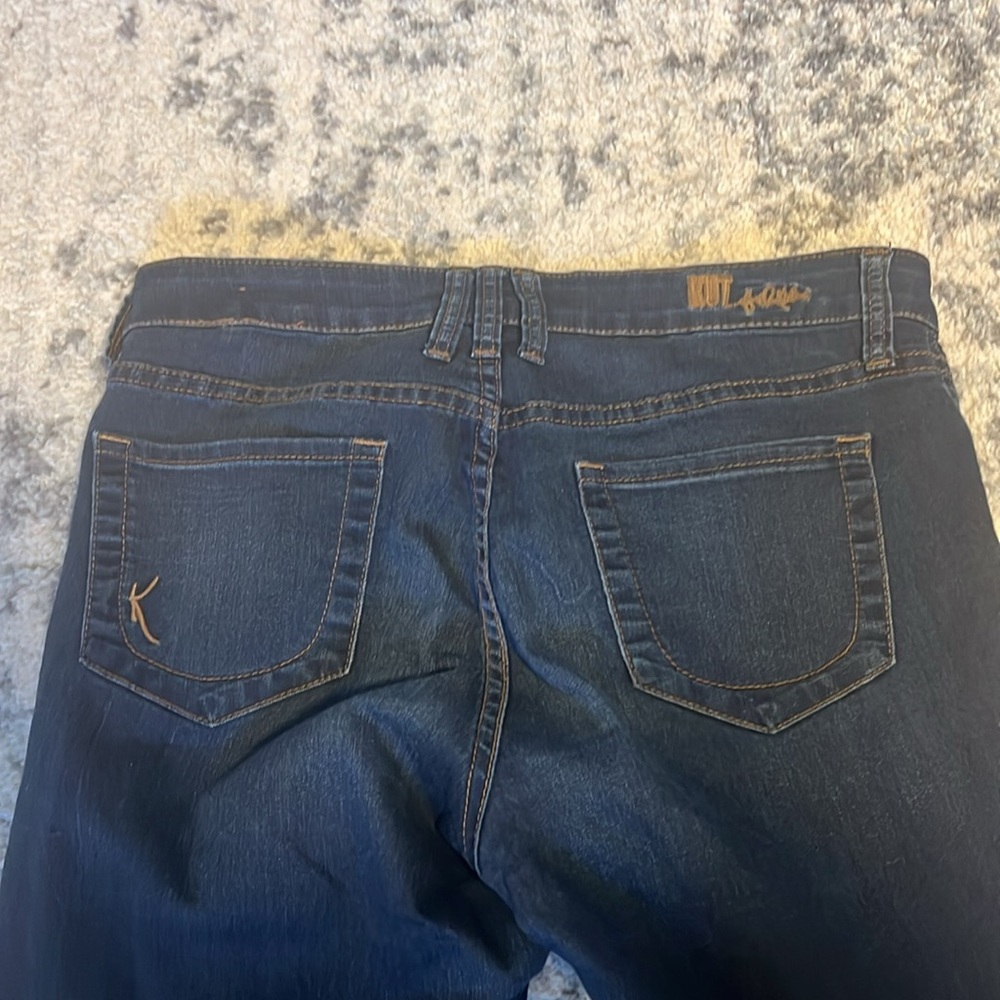 Kut from the Kloth dark wash skinny jean Size 10 - Picture 6 of 9